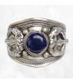 Gros Bracelet bouddhiste avec Lapis Lazuli - Bracelets tibétains bouddhistes