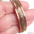 Véritable Bracelet tibétain Mantra de Chenrezi - Cuivre - Bracelets tibétains bouddhistes