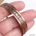 Véritable Bracelet tibétain Mantra de Chenrezi - Cuivre - Bracelets tibétains bouddhistes