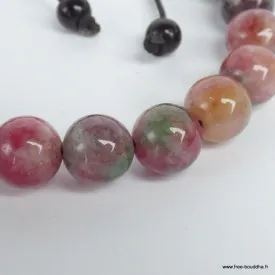Bracelet tibétain de méditation en jade - Bracelet en perles et Pierres naturelles