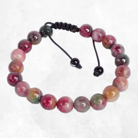 Bracelet tibétain de méditation en jade - Bracelet en perles et Pierres naturelles
