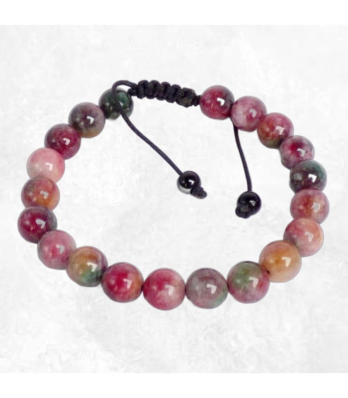 Bracelet mala tibetain pour méditation en Jade