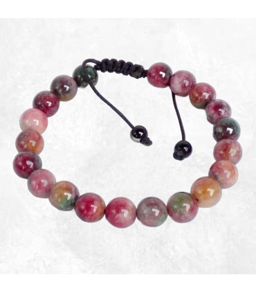 Bracelet bouddhiste mala tibetain pour méditation en Jade
