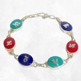 Bracelet tibétain Om mani pedme houm - Bracelets tibétains bouddhistes