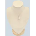 Pendentif argent Natrolite rose authentique - Argent 925 - BIjoux en Natrolite
