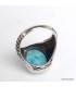 Bague Homme argent Turquoise Mohave taille 63