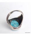 Bague Homme argent Turquoise Mohave taille 63