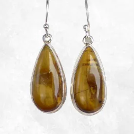 Boucles d'oreilles en Nellite forme goutte - Bijoux en Nellite