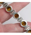 Bracelet Œil de Tigre authentique – Protection et élégance en argent 925