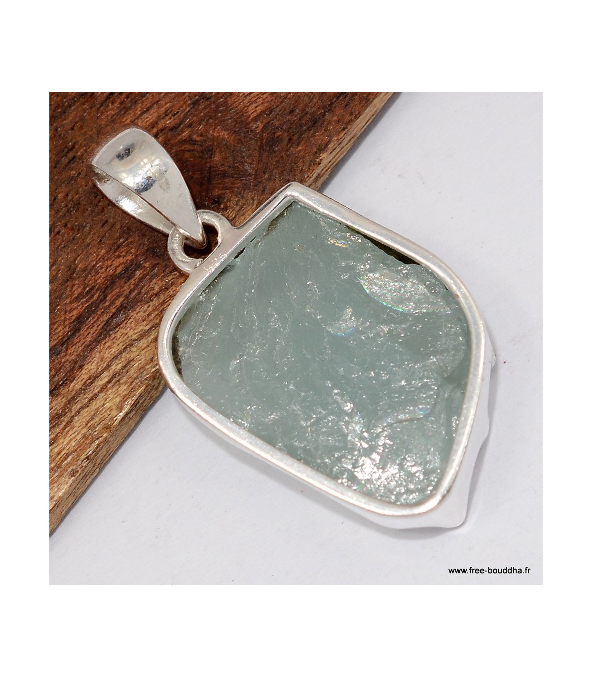 Pendentif Aigue-Marine - Pendentif en aigue marine