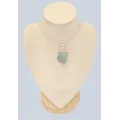 Pendentif Pierre Aigue-Marine Brute serti clos – Argent 925 - Bijoux en Aigue-marine