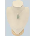 Pendentif Aigue-Marine pierre naturelle - Argent 925 - Bijoux en Aigue-marine