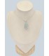Pendentif Aigue-Marine forme libre - Argent 925