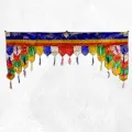 Tenture bouddhiste, Dessus de porte - Tradition tibétaine - Tentures bouddhistes