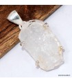 Pendentif en quartz lémurien authentique – Bijou lithothérapie