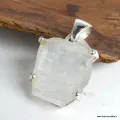 Quartz lémurien véritable – pendentif énergétique en argent - Pendentifs pierres naturelles