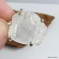 Quartz lémurien véritable – pendentif énergétique en argent - Pendentifs pierres naturelles
