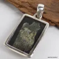 Pendentif Jaspe Bourdon jaune noir - Pendentifs pierres naturelles