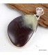 Pendentif argent Prehnite boulder