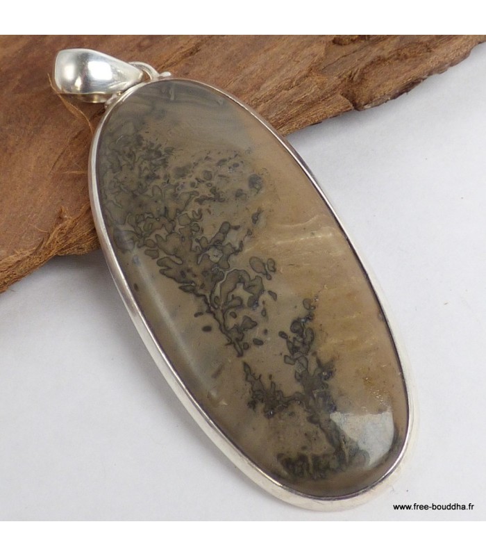 Gros pendentif en Coton Volcanique - Ultra Rare