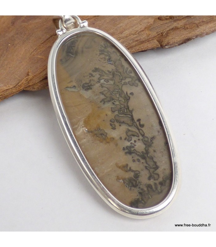 Gros pendentif en Coton Volcanique - Ultra Rare