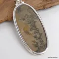 Gros pendentif en Coton Volcanique - Ultra Rare - Pendentifs pierres naturelles