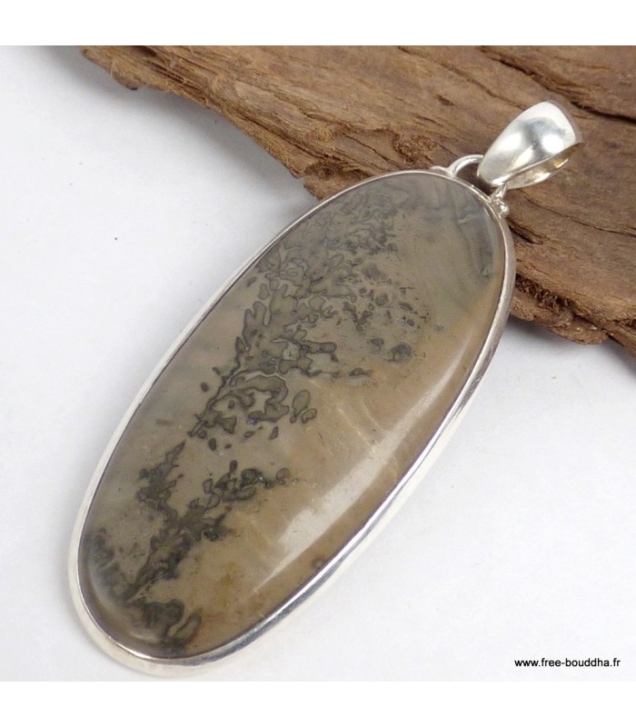 Gros pendentif en Coton Volcanique - Ultra Rare