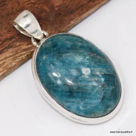 Pendentif pierre Apatite bleue – Authentique et certifié - Pendentifs pierres naturelles