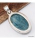 Apatite bleue néon – Pendentif argent 925 certifié