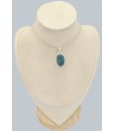 Apatite bleue néon – Pendentif argent 925 certifié