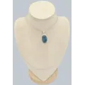 Petit Pendentif pierre Apatite bleue – Authentique et certifié - Pendentifs pierres naturelles