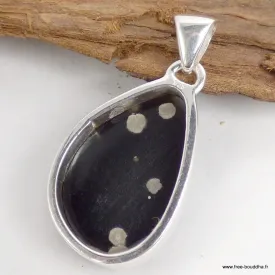 Pendentif Obsidienne Galaxie – Pierre de protection et d’ancrage - Bijoux en Obsidienne Galaxie