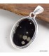 Pendentif Obsidienne Galaxie – Argent 925 certifié & pierre naturelle