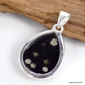 Pendentif Obsidienne Galaxie – Bijou artisanal avec certificat - Bijoux en Obsidienne Galaxie