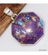 Pendentif turquoise pourpre cuivrée authentique argent 925