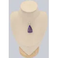 Pendentif en Turquoise Violette stabilisée - Bijoux en Turquoise