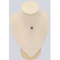 Pendentif Pierre naturelle Authentique Tanzanite cabochon - Pendentifs pierres naturelles