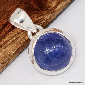 Authentique Tanzanite - Pierre naturelle argent 925 - Pendentifs pierres naturelles