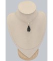 Pendentif Pierre de Lune noire Larvikite argent 925, bijou certifié