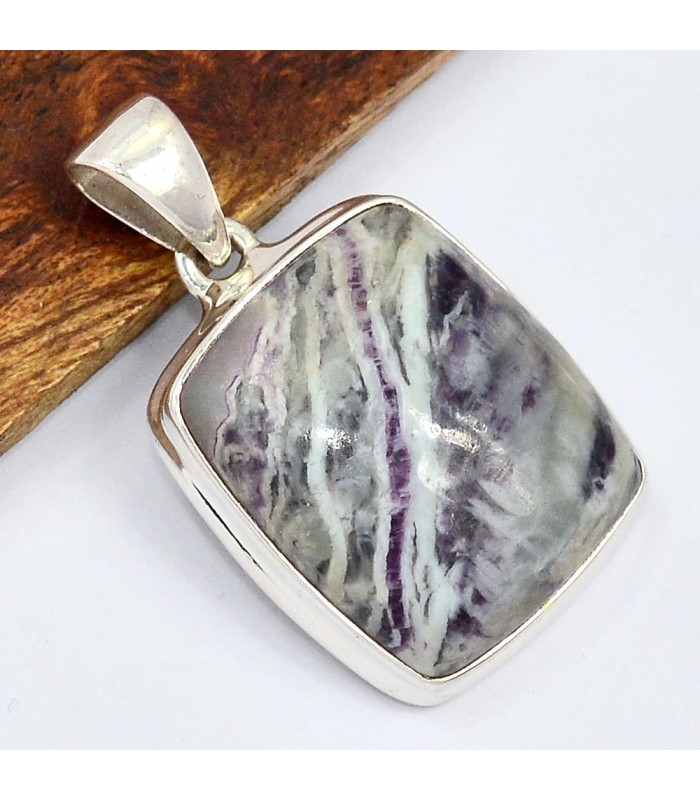 Pendentif Kammererite verte - Pierre énergétique