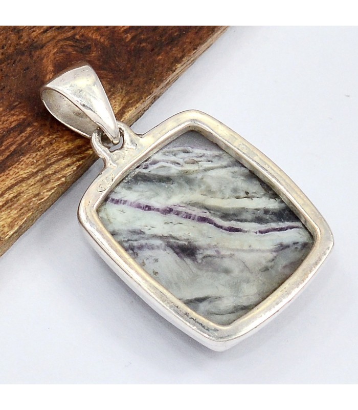 Pendentif Kammererite verte - Pierre énergétique