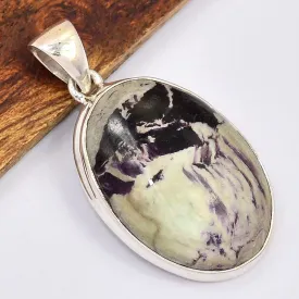 Pendentif authentique Kammererite verte - Pierre énergétique - Pendentifs pierres naturelles
