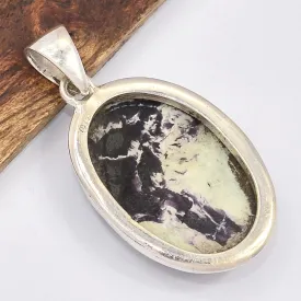 Pendentif authentique Kammererite verte - Pierre énergétique - Pendentifs pierres naturelles