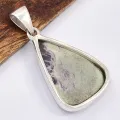 Bijou kammerérite naturelle sur argent 925 - Pendentifs pierres naturelles