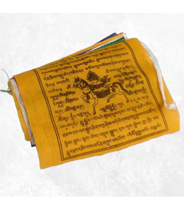 Drapeaux tibétains cheval lungta x 10 - Népal