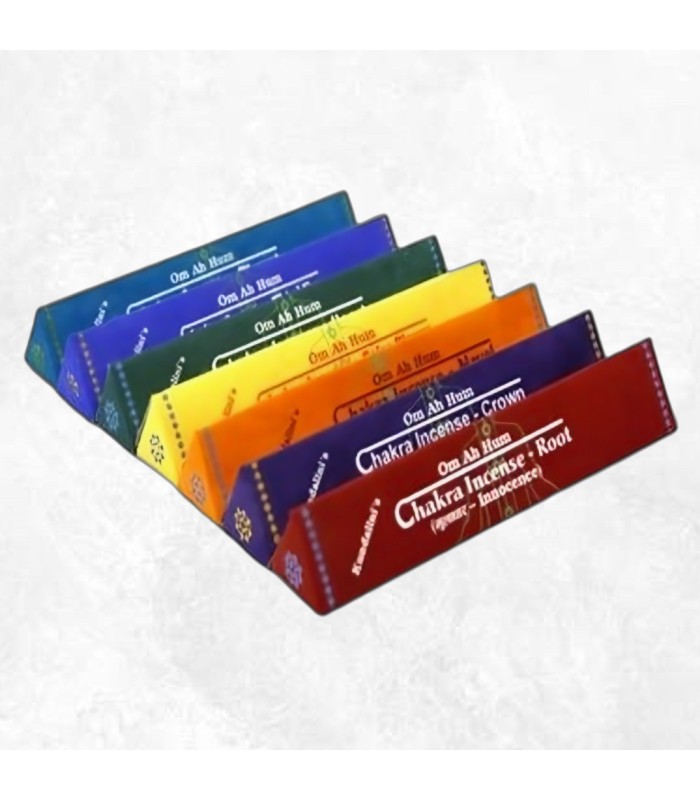 Encens pour équilibrer les 7 chakras fait au Népal, non toxique