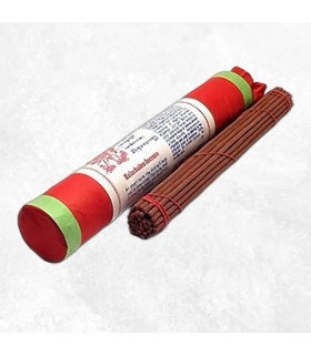 Encens tibétain Kalachakra, 35 bâtonnets en boîte rigide.
