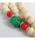 Mala tibétain authentique os + compteurs de mantras