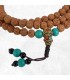 Mala Rudraksha authentique 5 mukhis fait main