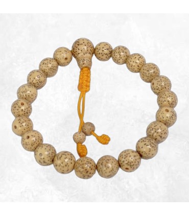 Bracelet graines de lotus tibétain – Bijoux spirituel du Népal